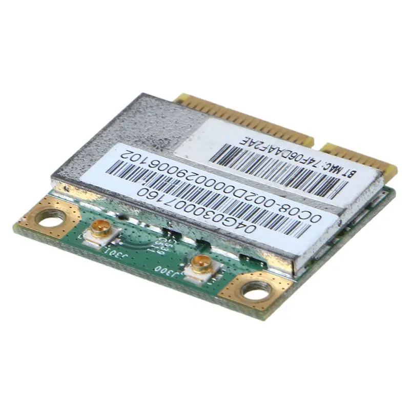 Wifi Card Adapter for Broadcom BCM94313HMGB AW-NB047H BCM4313 Half Mini Pci-e Wi-fi Net-work Card with BT4.0 Wireless