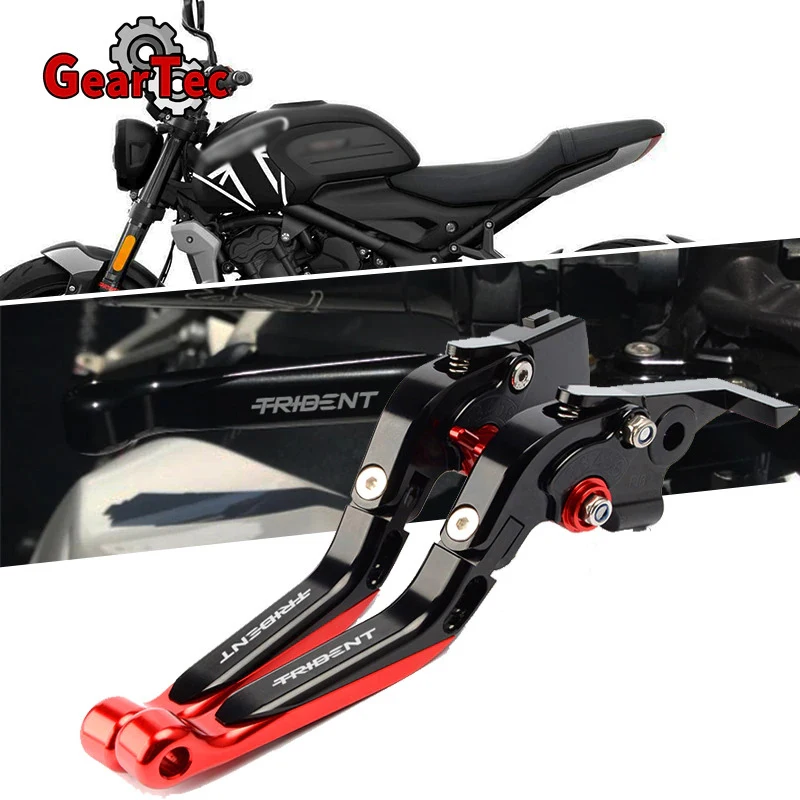 For Triumph Trident 660 2021 Trident660 Handle Brake Clutch Motorcycle Accessories CNC Enlarge Extendable Brake Clutch Lever