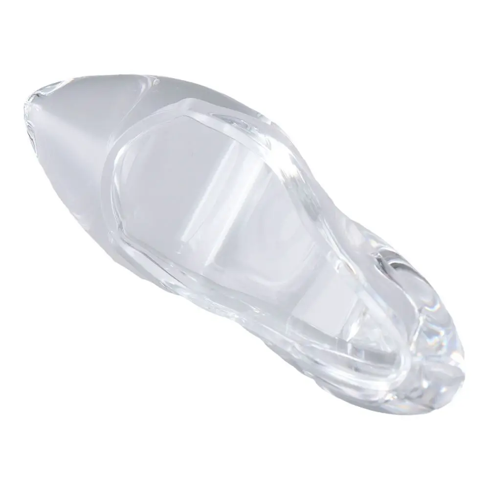 Decorations Shoe Glass Crystal Living Room Acrylic High Heels Statue Decoration smile