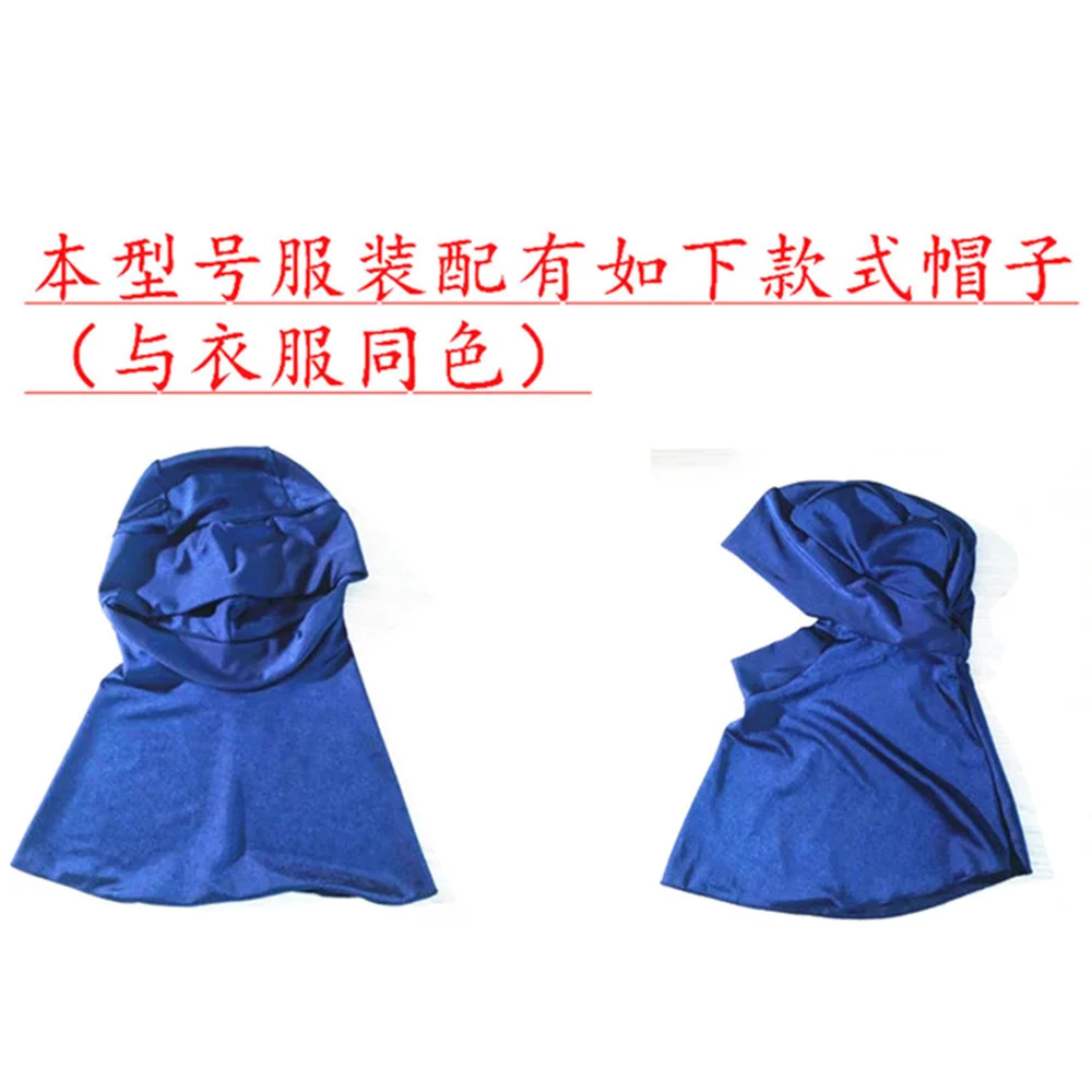 For Women Swimsuit Muslim Classic Solid Fit Swimwear Three Piece Set Large Loose Beach Suit Muscle Women's Sports Set Swim smile 's