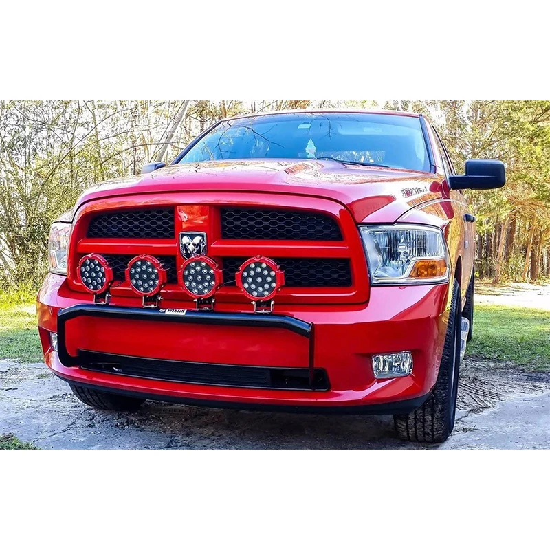 OKEEN 7inch led light bar 51W 4x4 accessories off road Round Spot Headlight Fog Light for Truck Car ATV SUV Waterproof 12V