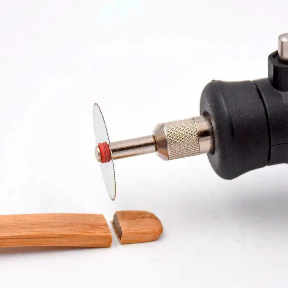 12Pcs/Set Mini Circular Saw Blade Wood Plastic Cutting Disc Aluminum Metal new Oscillating Tool Accessories 2025 With 2*Mandrels