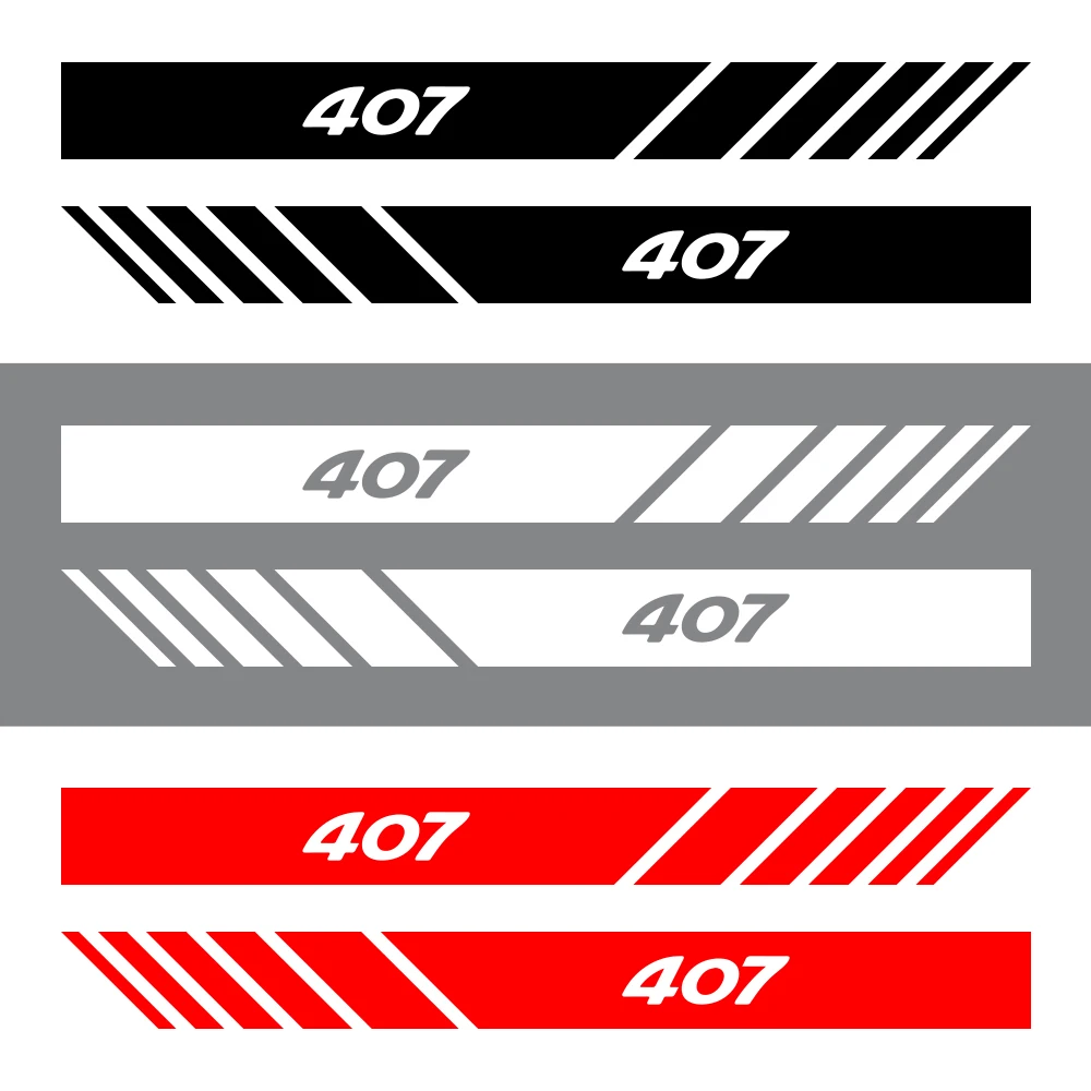 For Peugeot 206 207 208 307 308 407 3008 108 RCZ Rifter 5008 Car Rearview Mirror Cover Stickers Auto Decorative Accessories