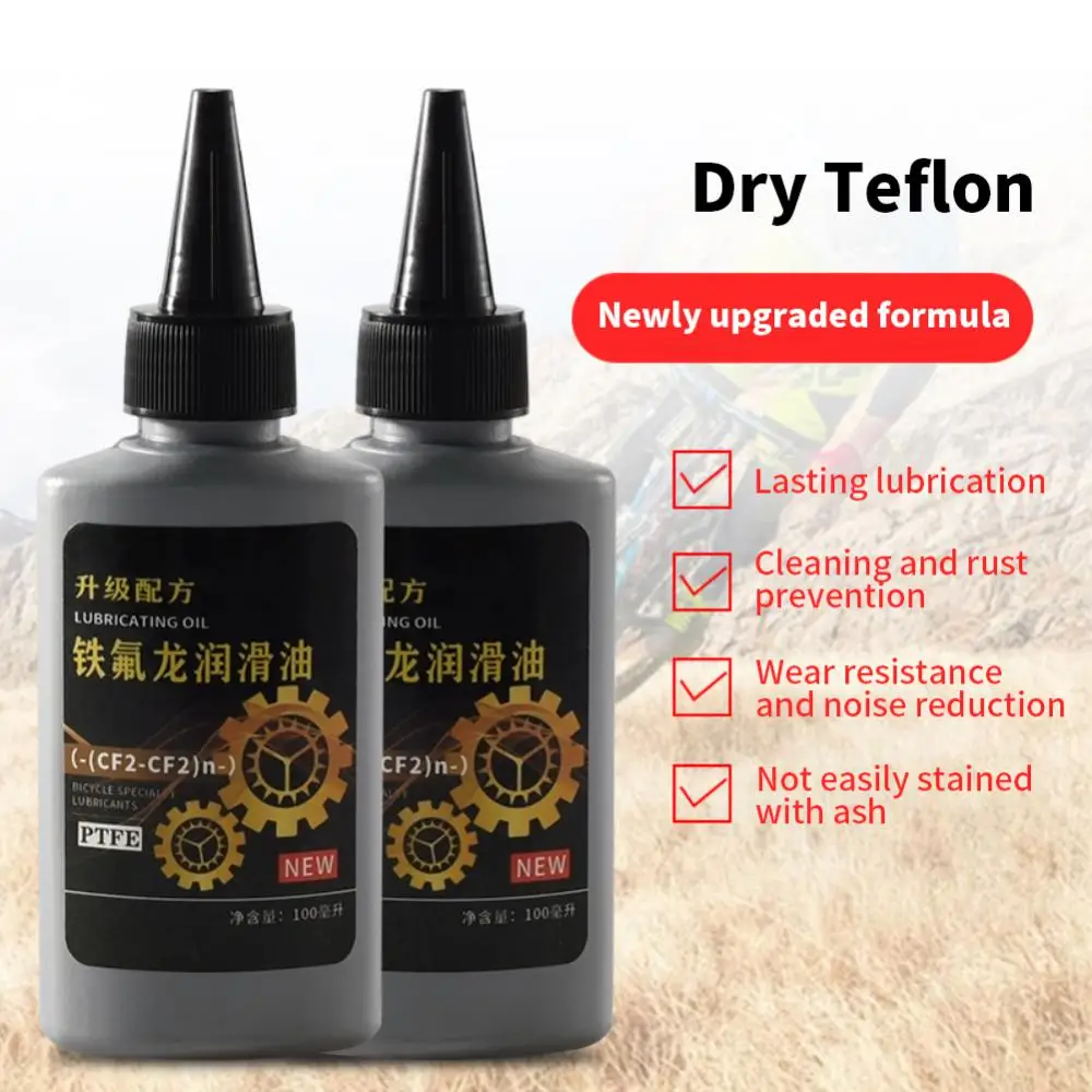 1~15PCS 100ml Lube Large Capacity Bicycle Chain Oil Wheel Dry Lubricant Motorcycle Grease Oil MTB Road Bike Wax Repair