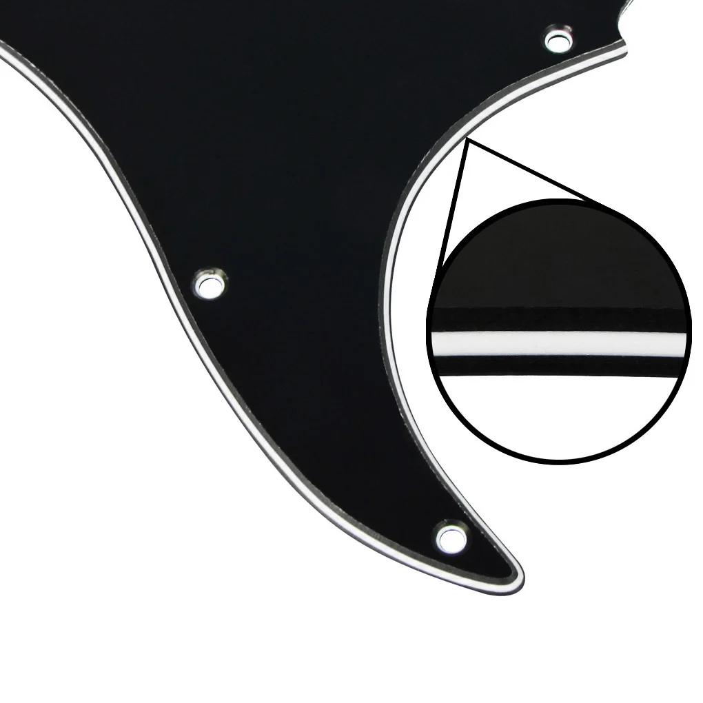 1Pc SSS FLEOR ST Electric Guitar Pickguard Scratch Plate & Screws For 11 Holes Guitar Parts, 4 Colors Choose ddmysmile Smile & Parts,