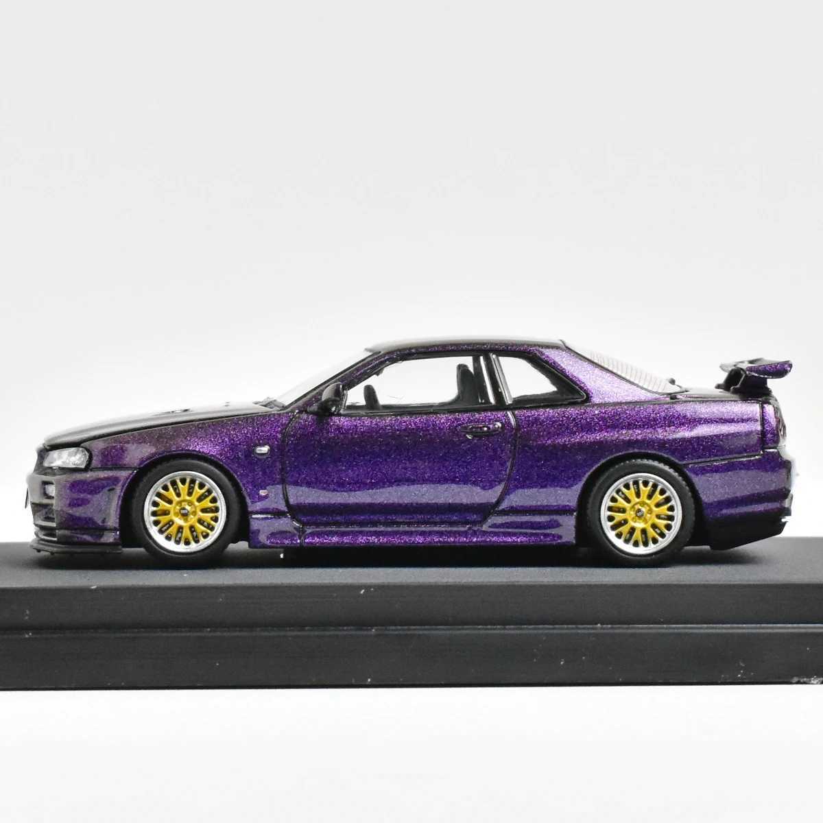 Cars Diecast Model Cars CoolART CA 1 64 GTR R34 die-casting model car d240527