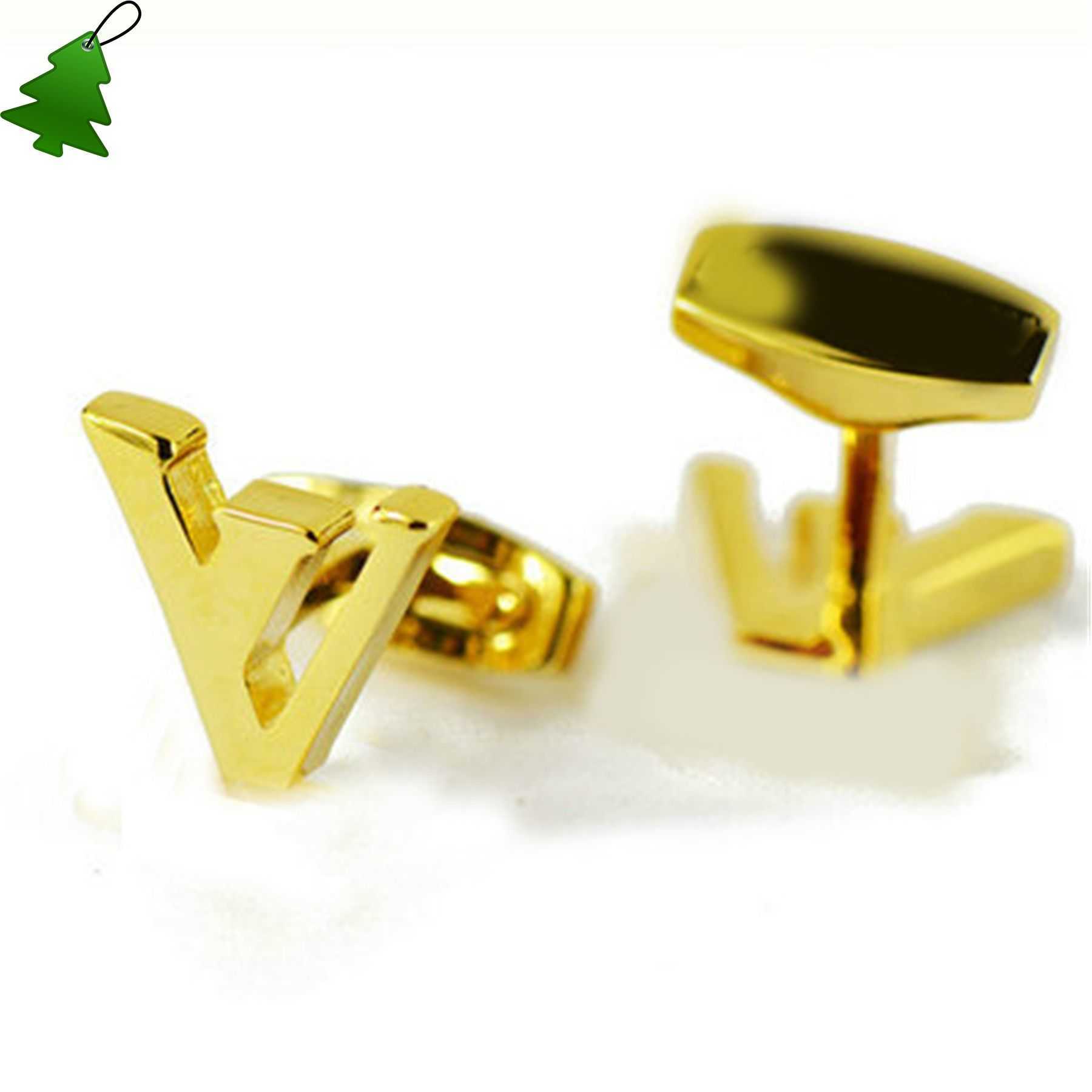 Luxury Designer Brand Cuff link High Quality Fashion Jewelry Men Classic Letter Cuff links Shirt Accessories Wedding Exquisite Gifts Cufflinks J103