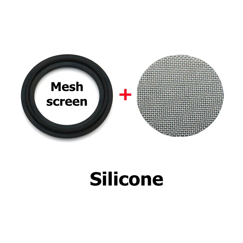 304 Filter Screen Tri Clamp Gasket Seal Strip 10 20 40 60 100 150 300Mesh 1.5" 2"2.5"3"4"FKM PTFE Silicone Sanitary Homebrew