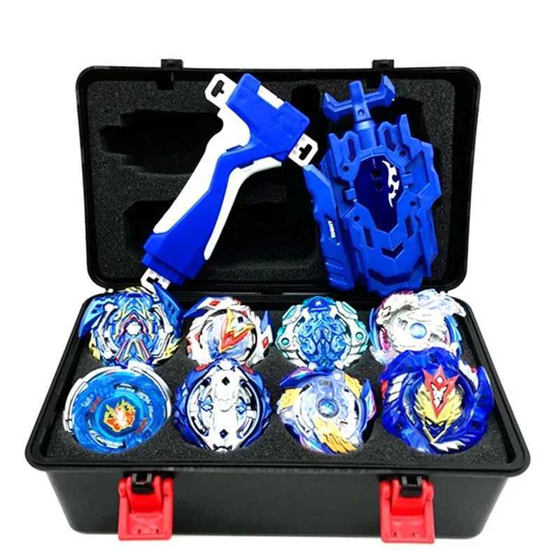 4D Beyblades Takara Tomy Beyblade Toy Storage Box Exploso Gyro Set Caixa De Ferramentas De Combate Pequeno Volume Jogos Metal Earth