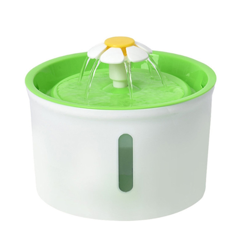 1 PC Replaced Flower For Round Shape Cat Fountain Drinker Cat Feeder Drinking Bowl Flowing Flowers