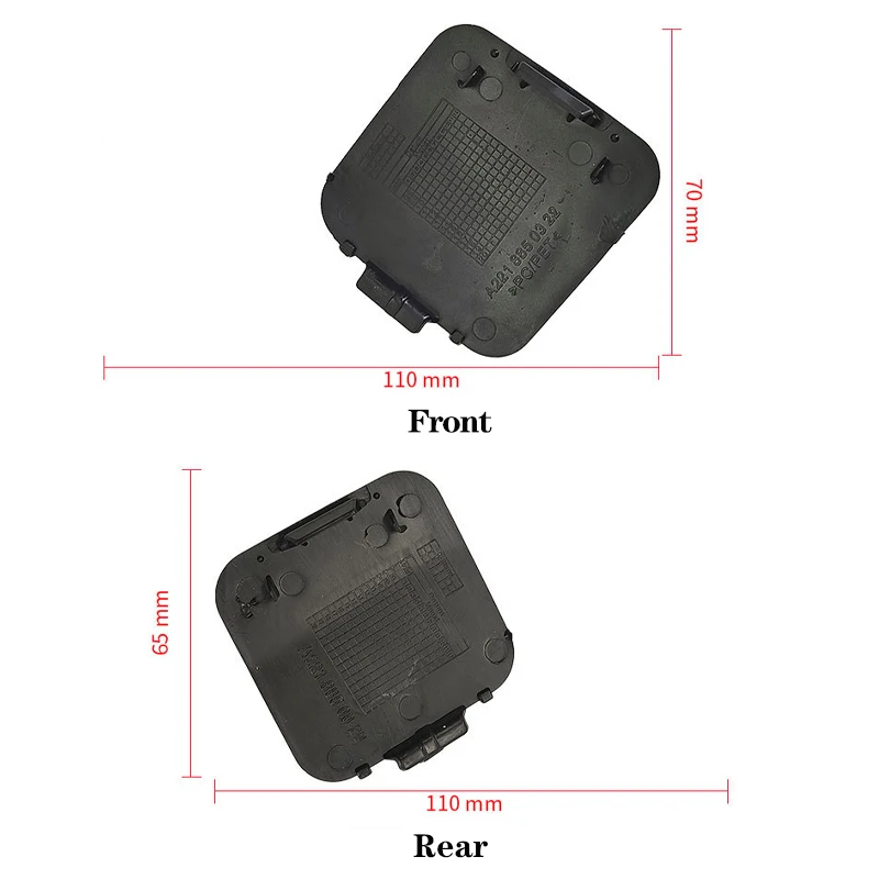 Rear Bumper Front Car Tow Hook Cover Cap Trailer Hauling ddmysmile Eye Lid For Mercedes Benz S Class W221 2009-2013 Auto Accessories Smile