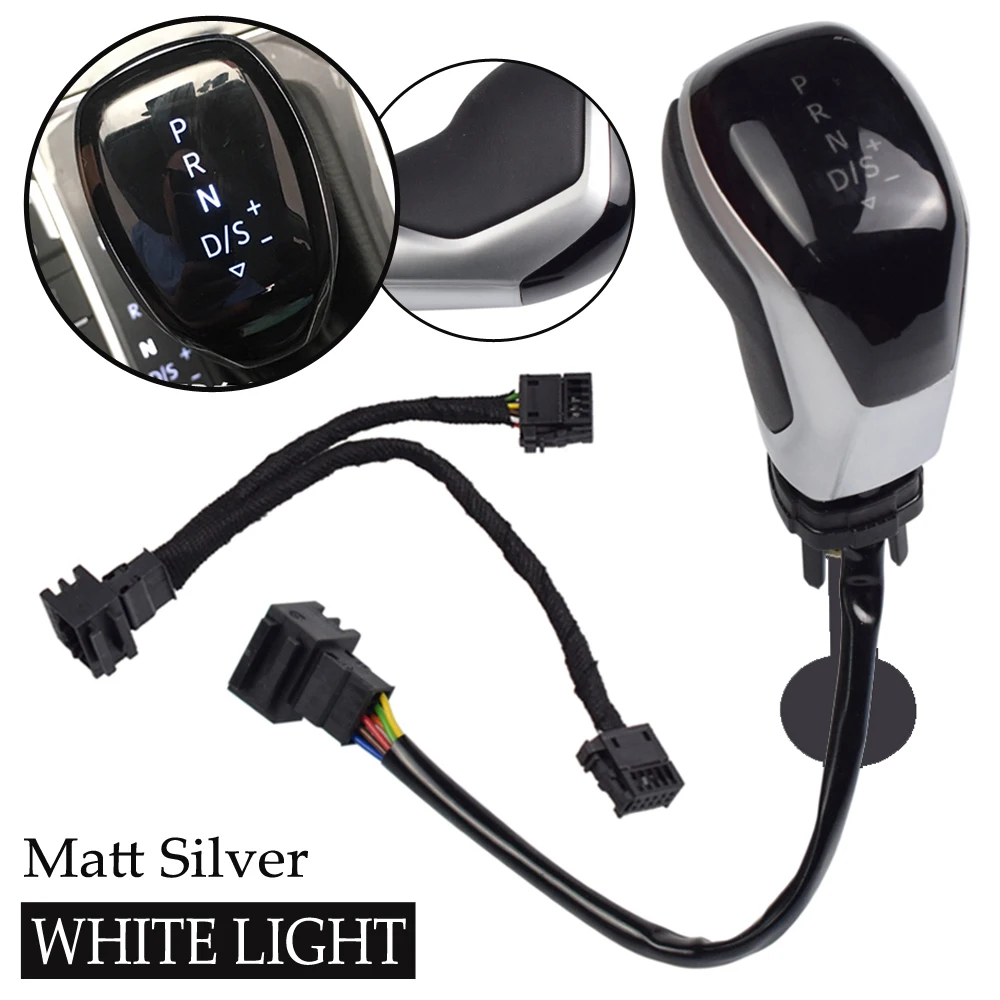 2025 Electronic LED light Gear Shift Knob Lever Shifter HeadBall For VW golf 6 7 passat B7 B8 tiguan 2 new Touran CC Sokda Scirocco