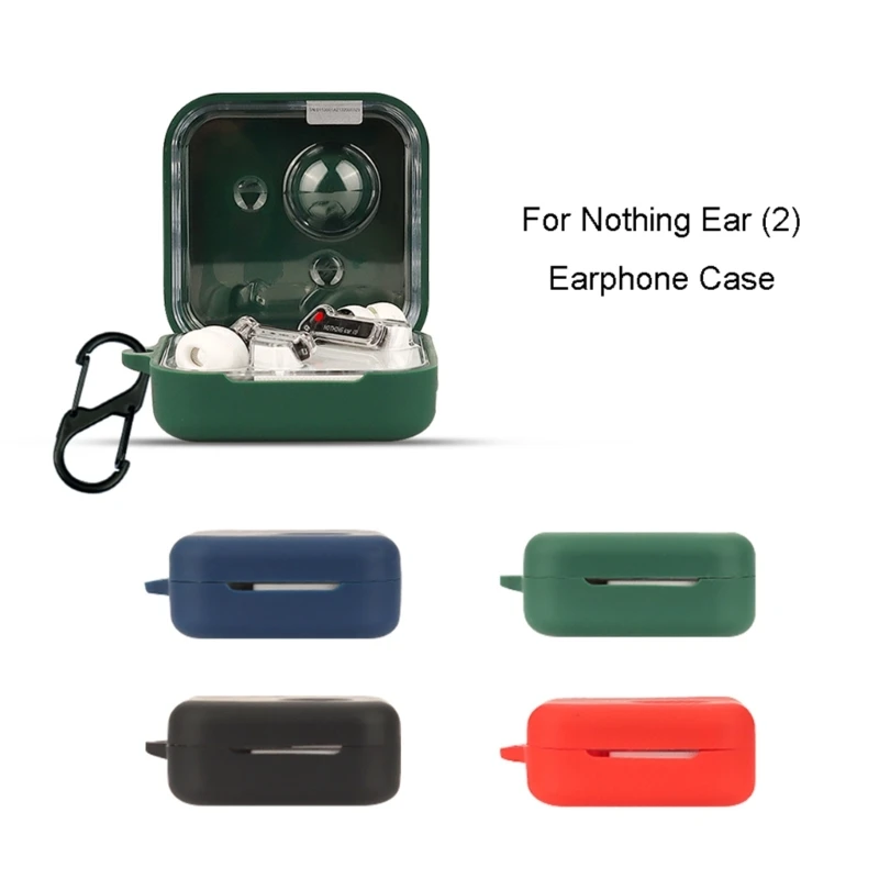 Suitable for Nothing Ear (1)(2)stick Shockproof Headphone Sleeve Impact-resistant Soft Housing-Anti Dust Washable-Silicone Cover