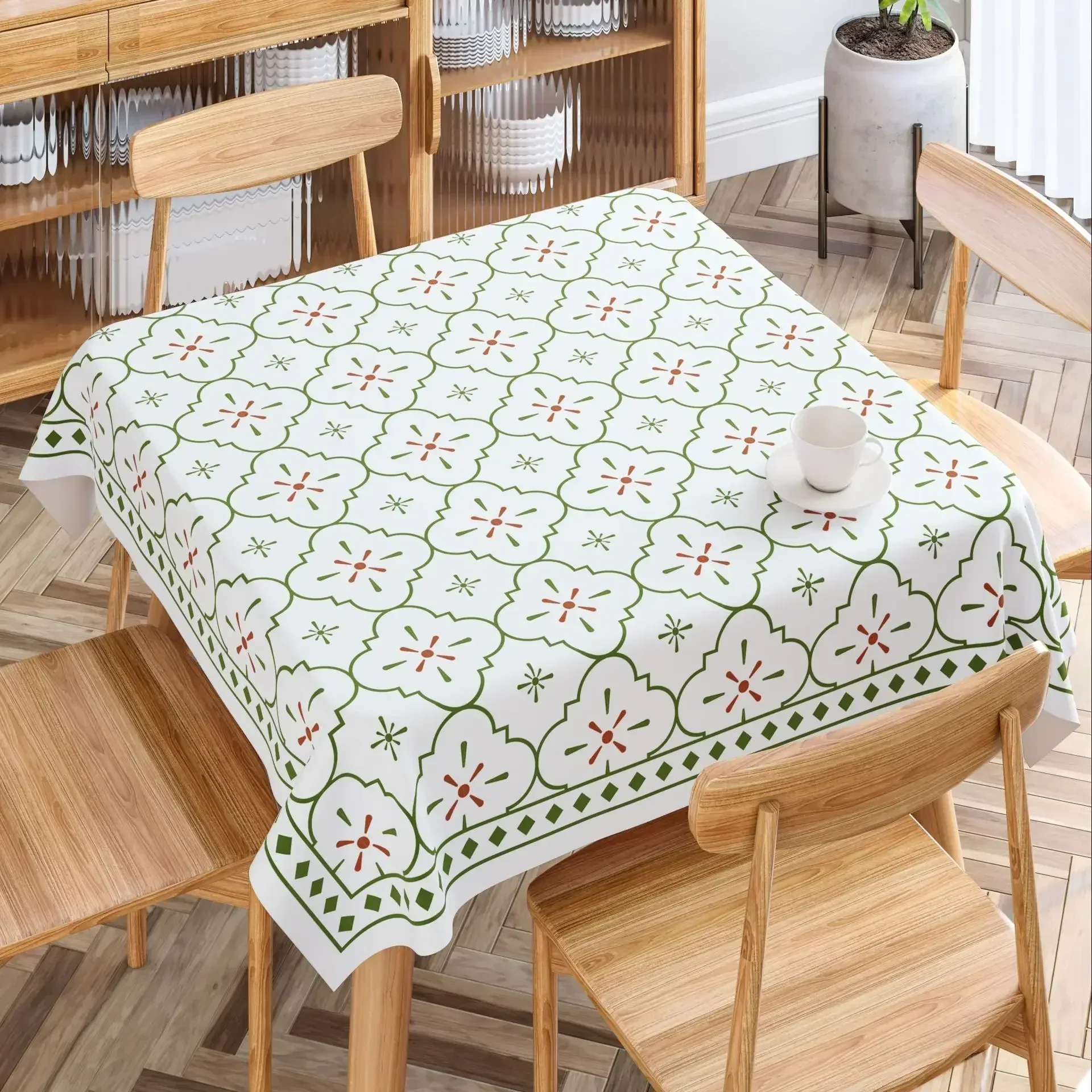 Mantel Antimanchas Impermeable Tela Serviette Table Fitted Tablecloth BACV01