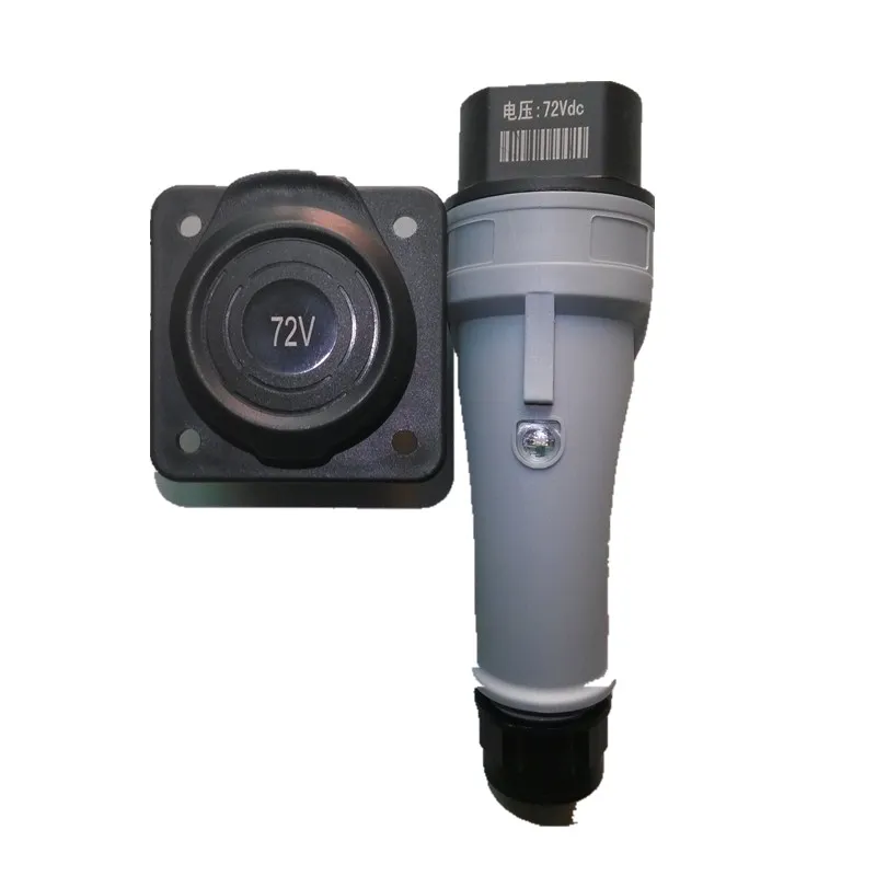 lvtong/eagle/marshell electric four-wheel sightseeing car patrol car golf cart charger plug socket yeeda48/72v