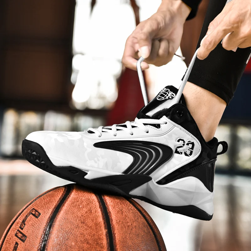 Basketball Shoes Breathable Unisex Street High Quality Sneakers Wearable Sports Training Athletic Basket Homme Chaussure sport