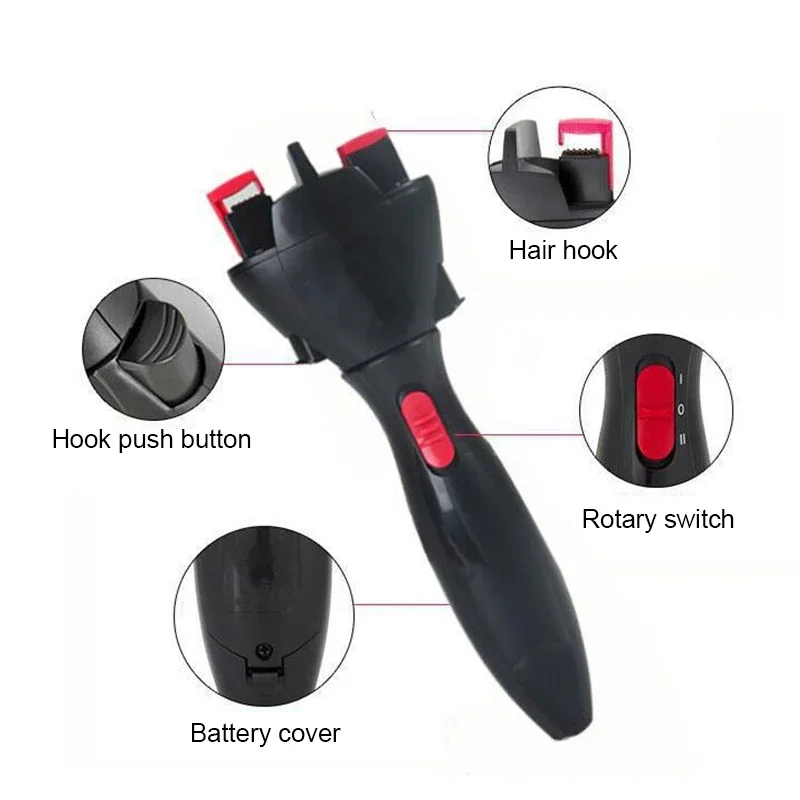High Quality Automatic Hair Braider Hair Fast Styling Knotter Smart Electric Braid Machine Twist Braided Curling Tool