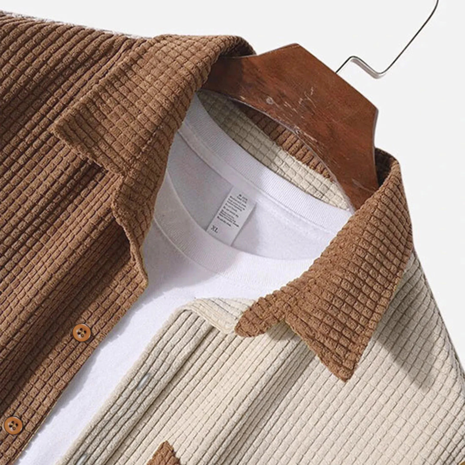 Male Corduroy Summer Sets Beach Short Sleeve Shirt Patchwork Drawstring Shorts Set With Pocket Men Suits Conjuntos De Hombre 240524