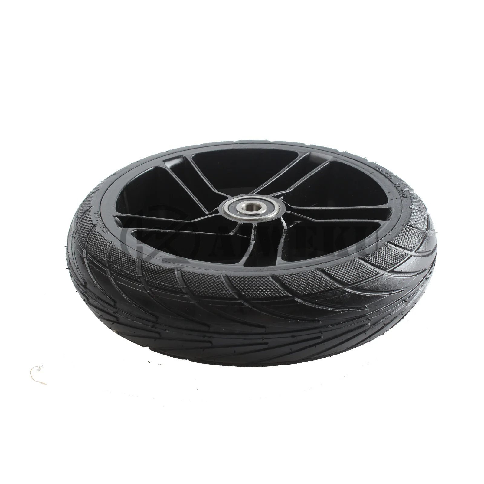 Rear Wheel With Tire Assembly for Ninebot ES1 ES2 ES4 Electric Scooter 8 Inch 200x50 Solid Tire Alloy Hub Replacement Parts
