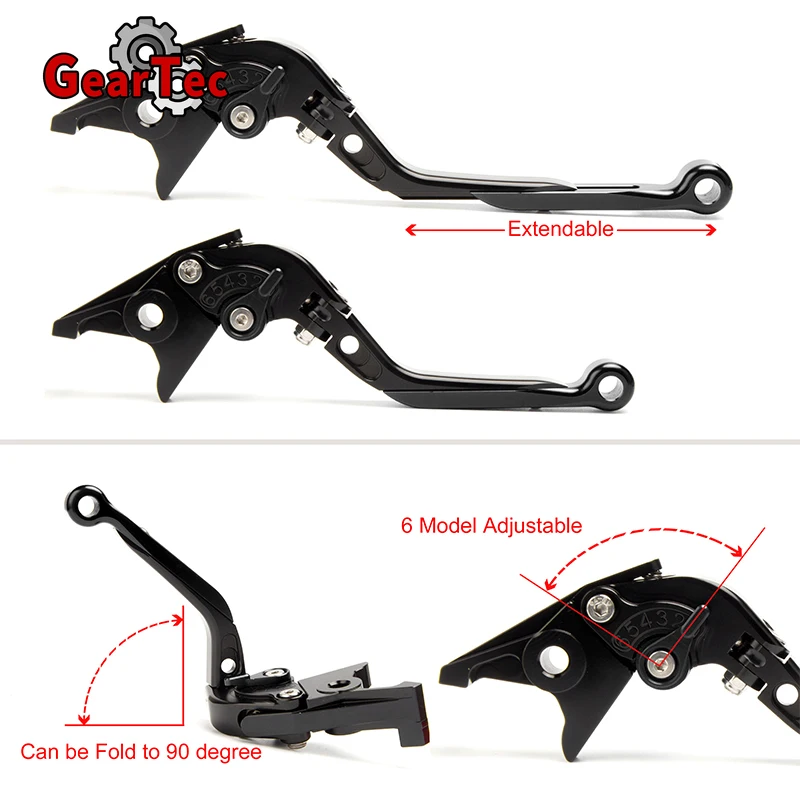 For Triumph Trident 660 2021 Trident660 Handle Brake Clutch Motorcycle Accessories CNC Enlarge Extendable Brake Clutch Lever