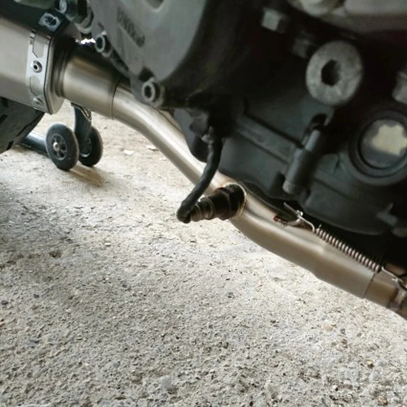 Fit for YAMAH MT09 FZ09 MT 09 2014-2020 Full Set Motorcycle Exhaust Pipe Plus Front Engine Link Pipe With DB Killer FZ-09 MT-09