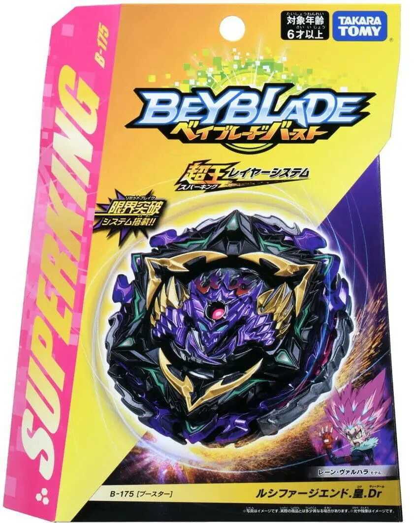 4D Beyblades TAKARA TOMY Lucifer The End Kou Drift Burst Surge Superking Beyblade B-175 DL8A