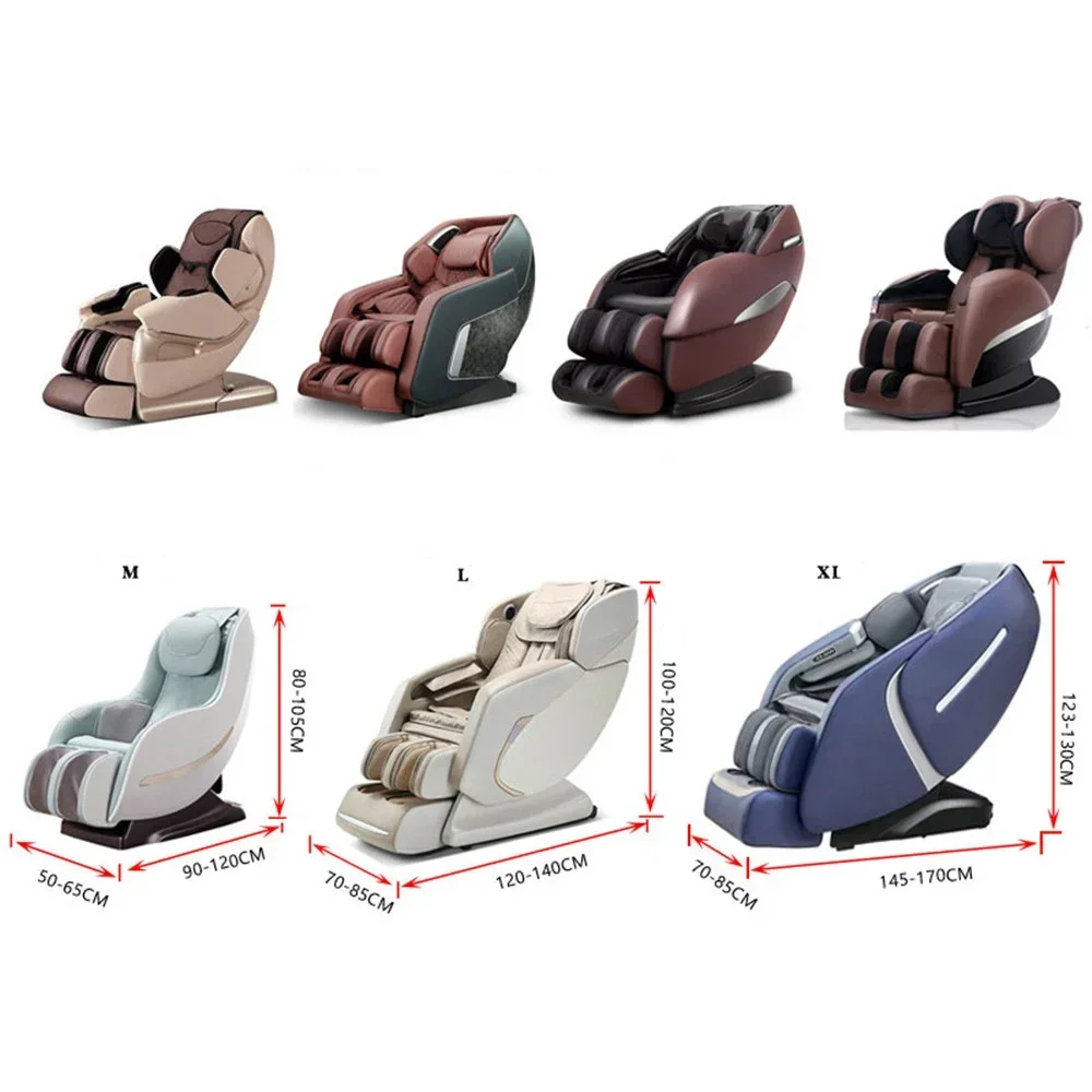 Chair Stretch Electric Massage Elastic Full Cover Home Furniture Back Backrest Massage Chair Cover Case Chair Covers Dust Covers smile