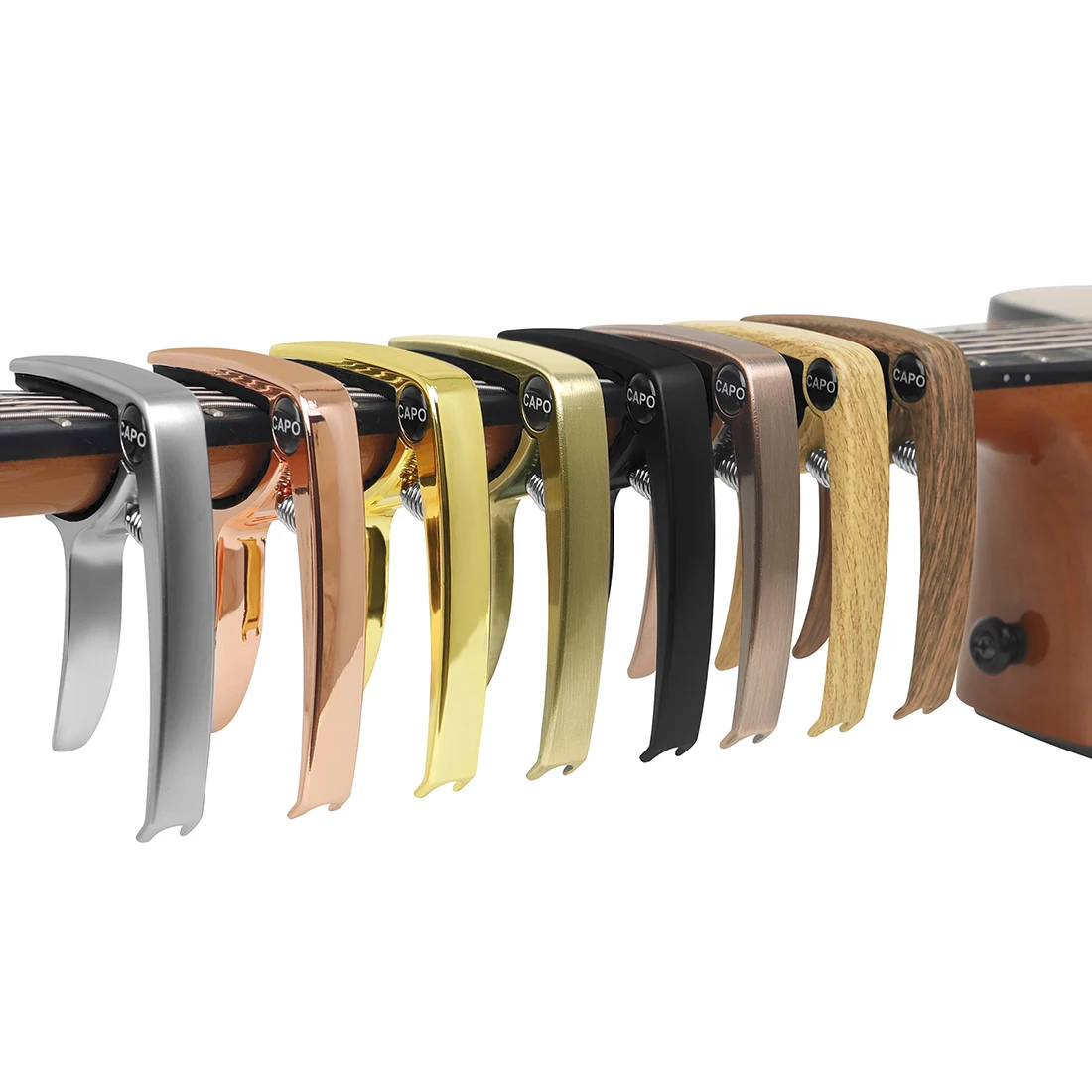 Aluminum Professional Guitar Capo Alloy Guitar Tuner Clamp for Electric / Classical / Acoustic Guitar /Ukulele Accessories smile / / /Ukulele