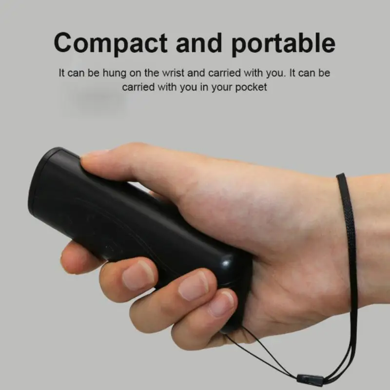 3 In 1 Pet Dog 2025 Repeller Anti Barking Device Ultrasonic Dog Repeller Stop Bark Control new Training Supplies With LED Flashlight Tool