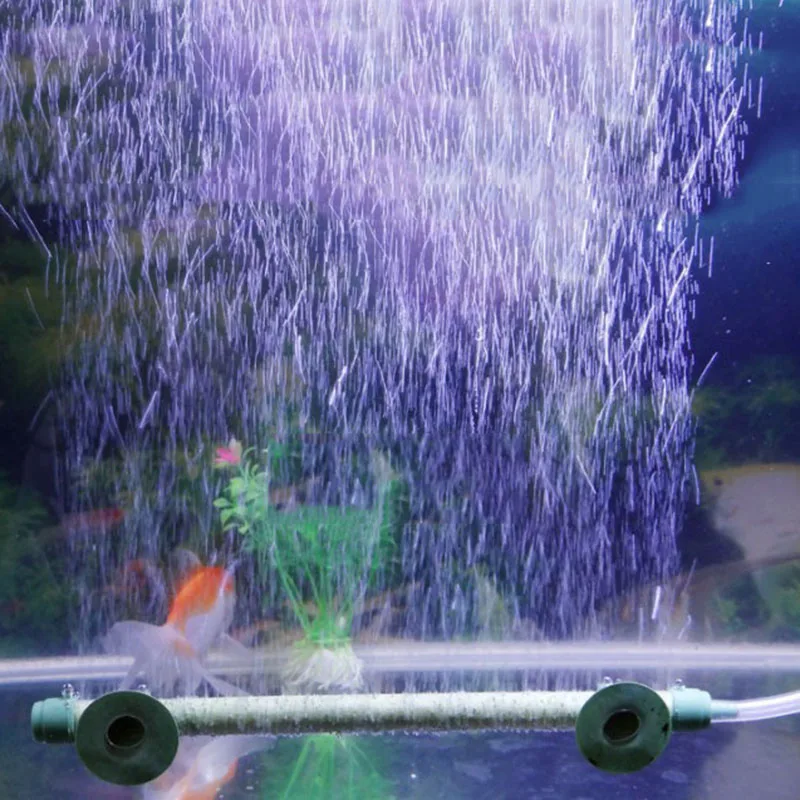 7 inch 10 inch Colorful Aquarium new Oxygen Pump Fresh Air Stone Bubble 2025 Bar Aquarium Fish Tank Aerator Pump Air Pump Sand Stone