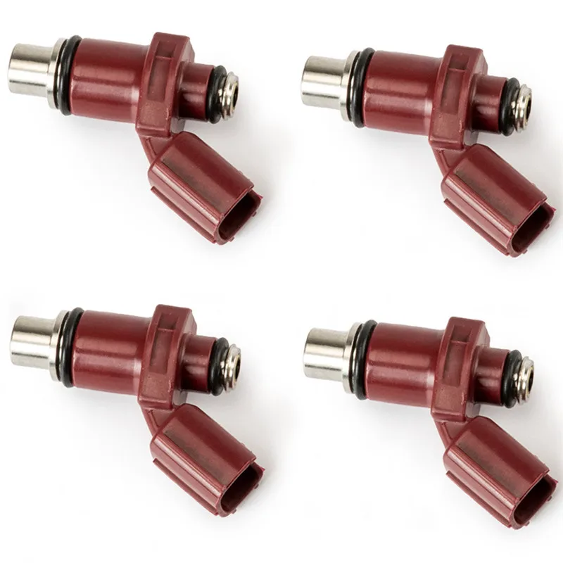 4PCS Original Fuel Injector 6D8-13761-00-00 For Yamaha OutBoard 80 BEL 75-90HP 4-Stroke Replacement 6D8-13761-00 6D8137610000