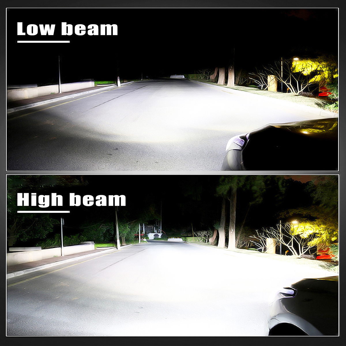 XJQC 300W 30000LM 6000K HB3 HB4 9005 9006 H1 H7 H4 H11 9012 H13 9004 Bulb Canbus Led Lamp CSP 7750 Power Car Headlight Light