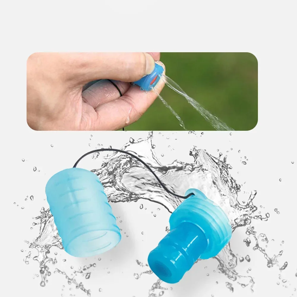 500ml 2025 Food Grade Portable Soft Water new Bottle Outdoor Sports Portable Silicone Water Nozzle Cycling and Running Waterbottle Bag