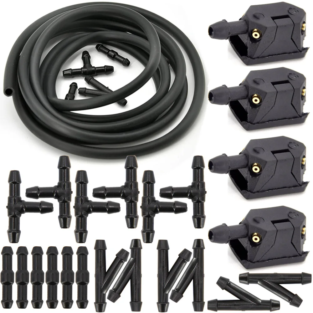 Windscreen Car 4 Way Washer Wiper Blade Water Spray Jets Nozzles For Voo Trucks FL FE FM FH FH16 FMX VHD VNL VNM VNR VNX VM smile