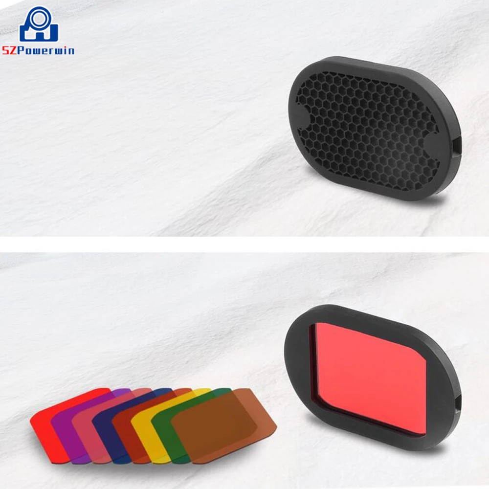 Flash Diffuser Kit Softbox Reflector Honeycomb Grid Color Gels Magnetic Attachment Soft Light Ball for Speedlight Fit for MagMod