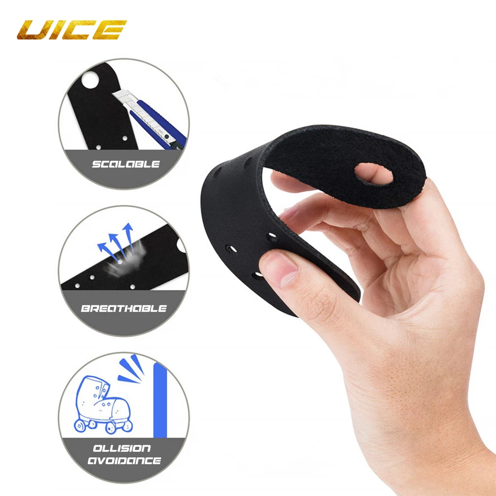 1 Pair Roller Skating Leather Toe Guards Protectors Skating Shoes Cover Ice Skates Durable Toe Caps For Roller Skate Accessories