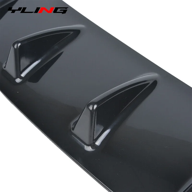 Car Rear Bumper Spoiler Diffuser Protector For Goft 5 6 7 Gti Mk7 BMW E39 G20 Passat B7 Peugeot 308 Opel Insignia Suzuki Swift
