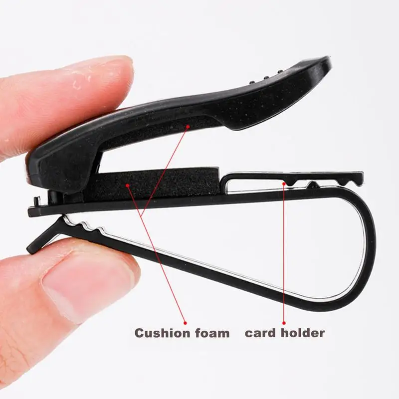 Clip Visor Sunglasses Holder Car Glasses Holder Eyeglass Mount Sunglasses Clip Stable And Sturdy Sunglass Visor Clip Holds smile