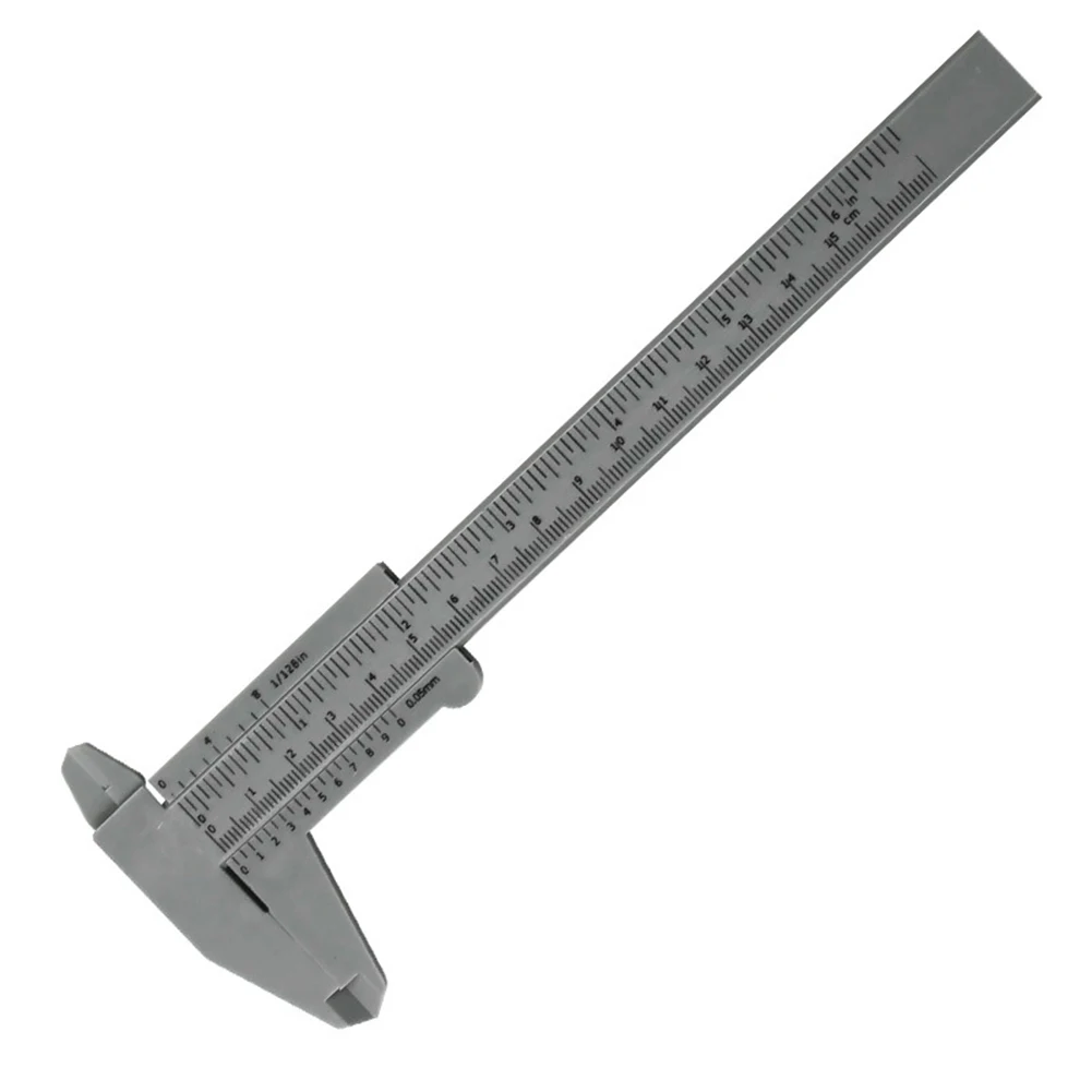 Mini Vernier Plastic Caliper Vernier Calipers Gauge Ruler Scale 0 150mm Measuring Tool for Jewelry DIY Supplies smile