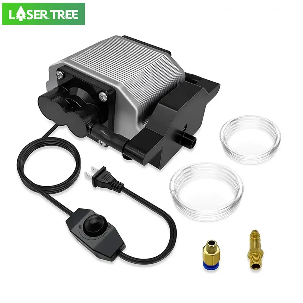 LASER new TREE Air Assist Pump 30L/Min Air Compressor Adjustable Speed Low Noise for CNC 2025 Laser Engraving hine Wood Working Tools