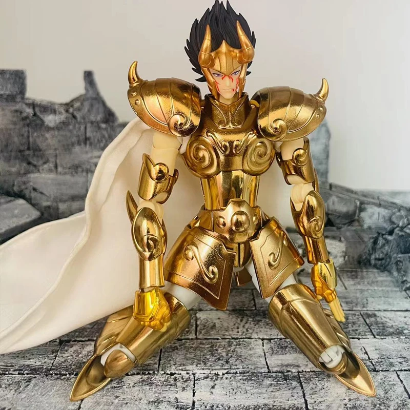 Cloth Saint Seiya Myth EX Head Carving/3 Faces+Hair+Helmet Capricorn El Cid Gold Lost Canvas/LC Knights of Zodiac Figure smile Faces+Hair+Helmet