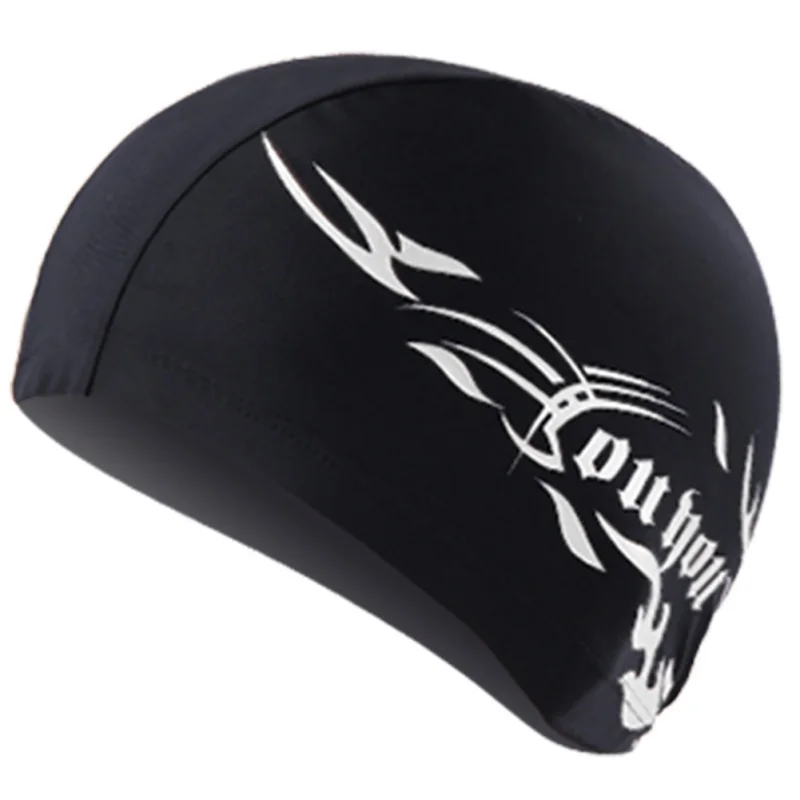 Elastic Swimming Cap for Men Women Hot Spring Spandex Swimming Hats Long Hair High-end Swimming Cap Suitable For Swimming Pool