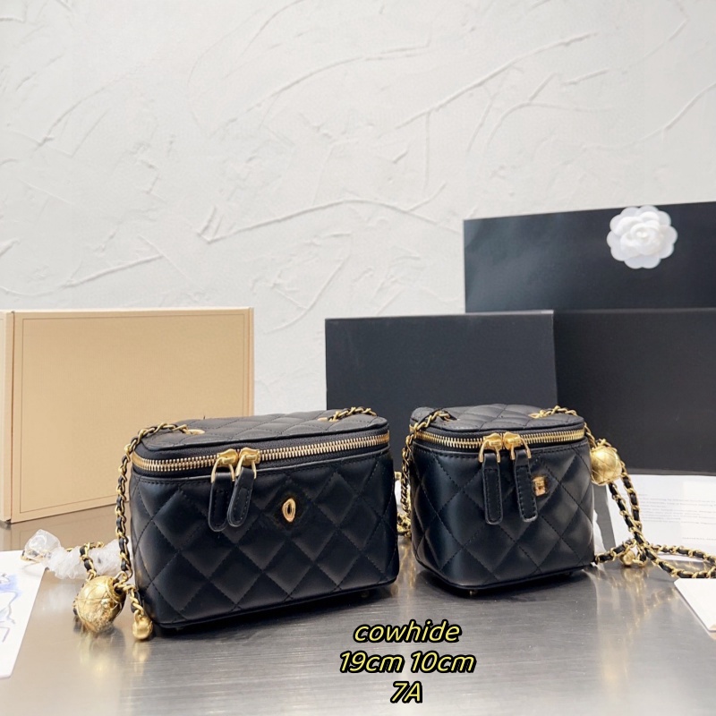 7A Designer Cosmetic Bag Makeup Bag Make Up Bag Mini Box Bag 10cm 19cm Shoulder Bag Women Purse Cross Body Bag Crossbody Bag Women Cowhide Leather Fashion Style