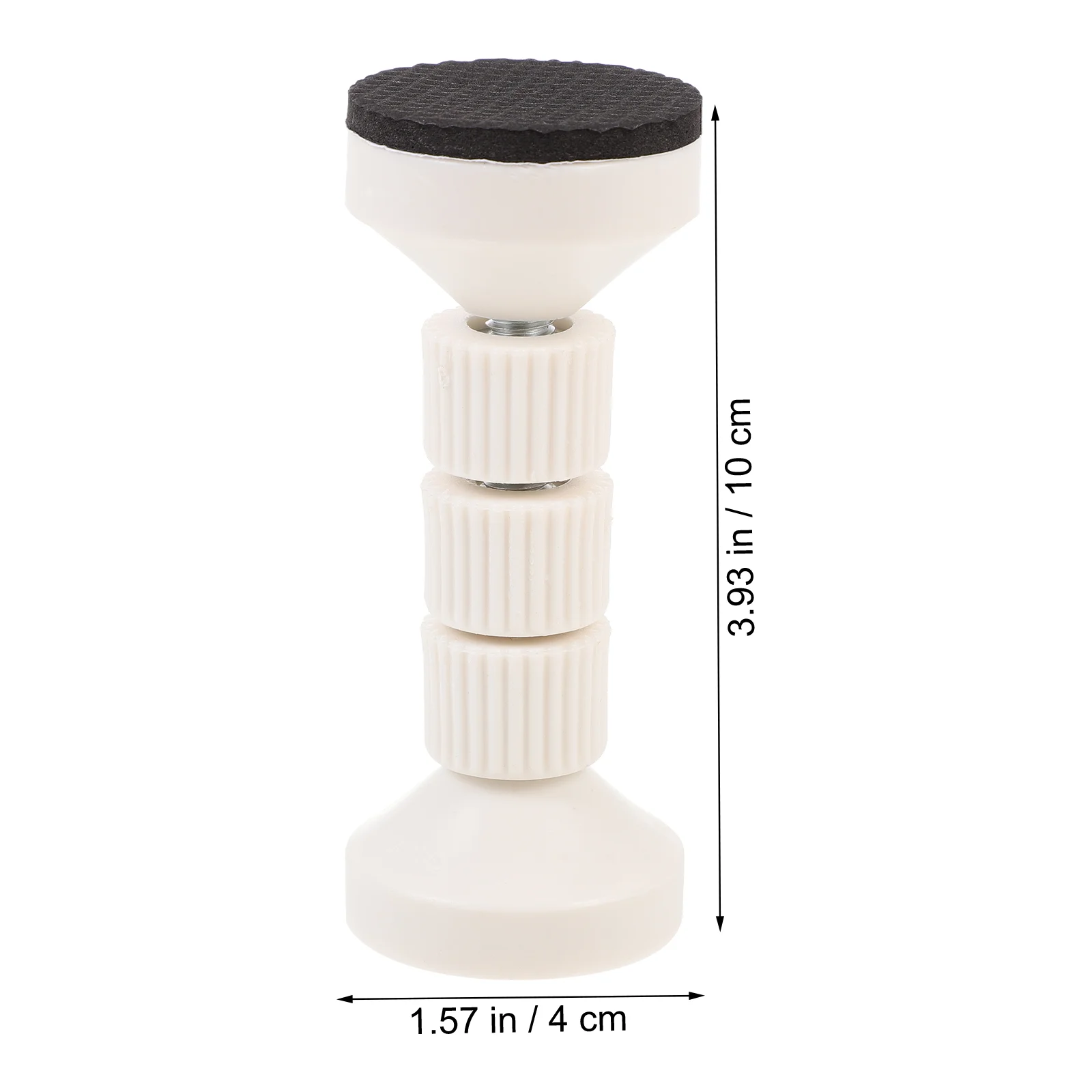 Bedside 2 Anchor Pcs ddmysmile Stoppers Headboard For Wall Holder Frame Support Adjustable Plastic Smile