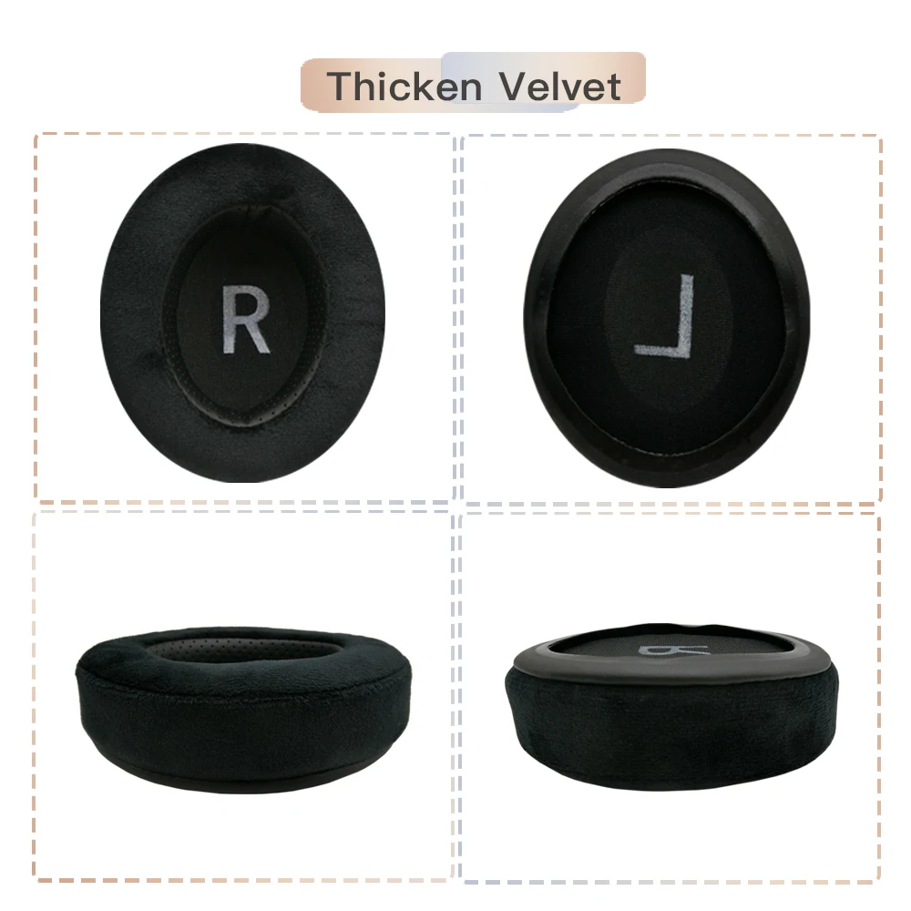 Pads EarTlogis Replacement Ear for Creative SXFI Air Gamer Headphones Thicken Memory Foam Cushions Oval Headset Earmuff smile