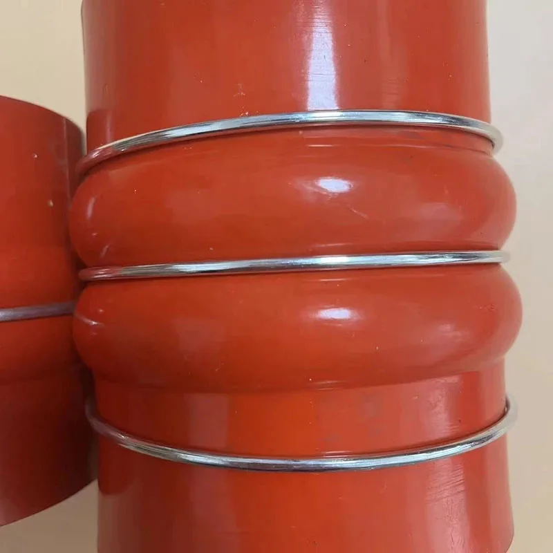 Silicone Hose 3-Ply Reinforced Straight Silicone Coupler Hose Turbo Intake Pipe Silicone Hump Intercooler Engine Intake Pipe
