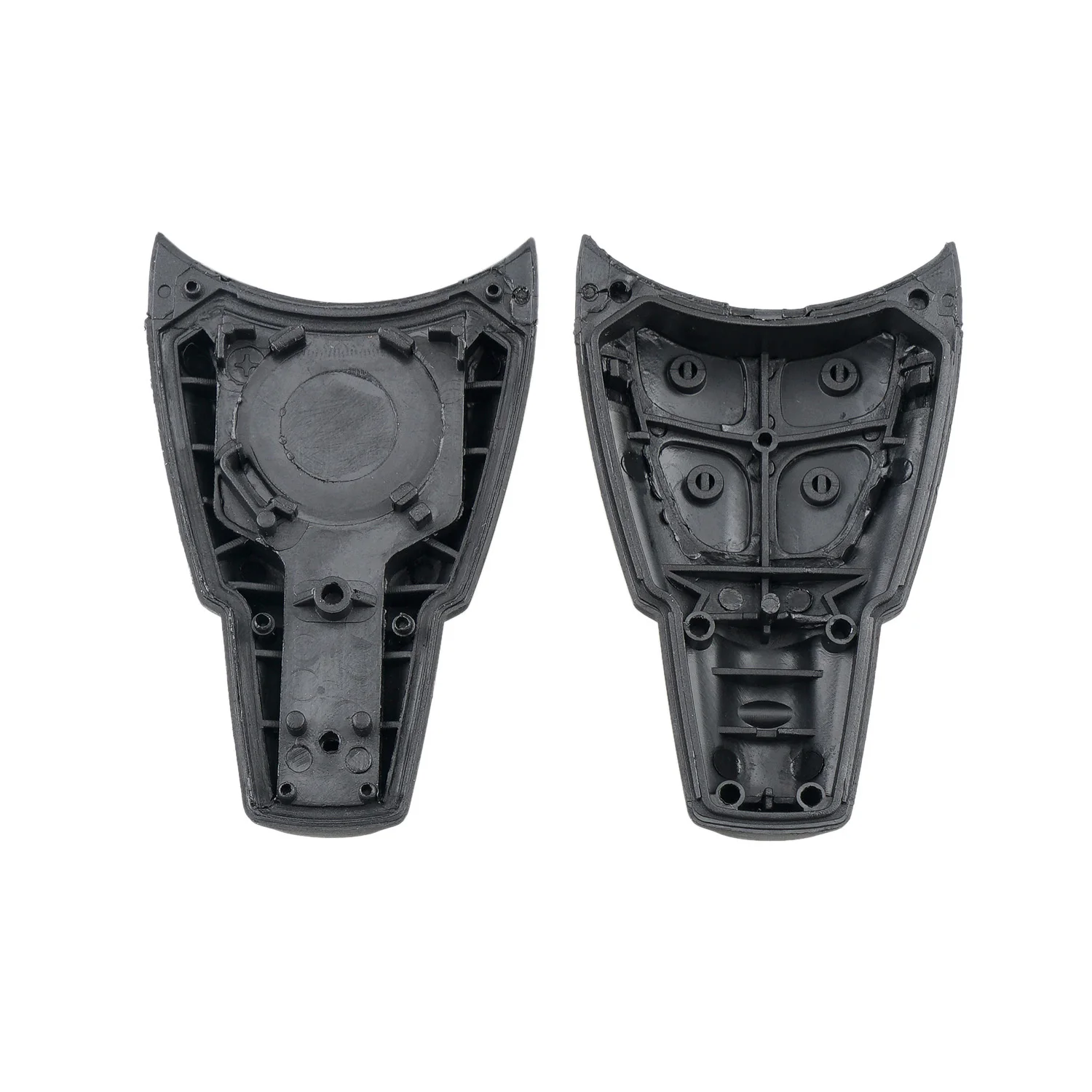 Car Saab QWMEND for Key Shell 4 Buttons Remote Original Key Case for Saab 9-3 93 95 9-3 9-5 2004-2010 LTQSAAM433TX With Blade smile