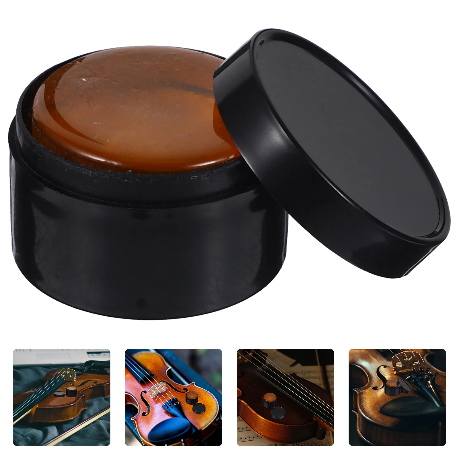 Rosin Violin Cello Handmade Black Rosin Resin Repair Parts Nature Material Erhu Strings Rosin Stringed Instrument Accessories