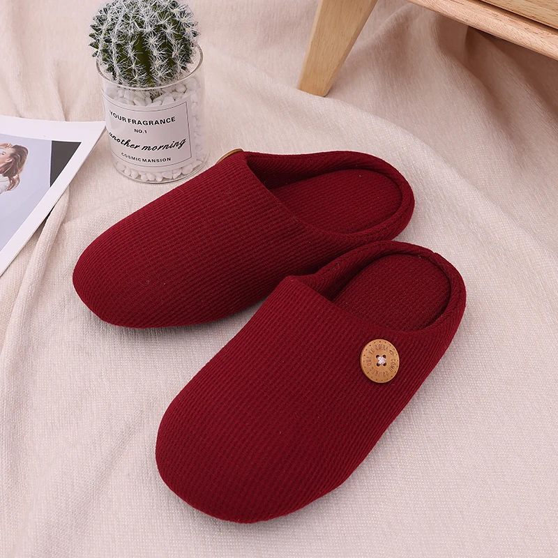 Bebealy New Home Shoes For Men Indoor Soft Non-slip Mule Flip flops 2023 Casual Cozy Fluffy Flip flops Man With Mute Memory Foam