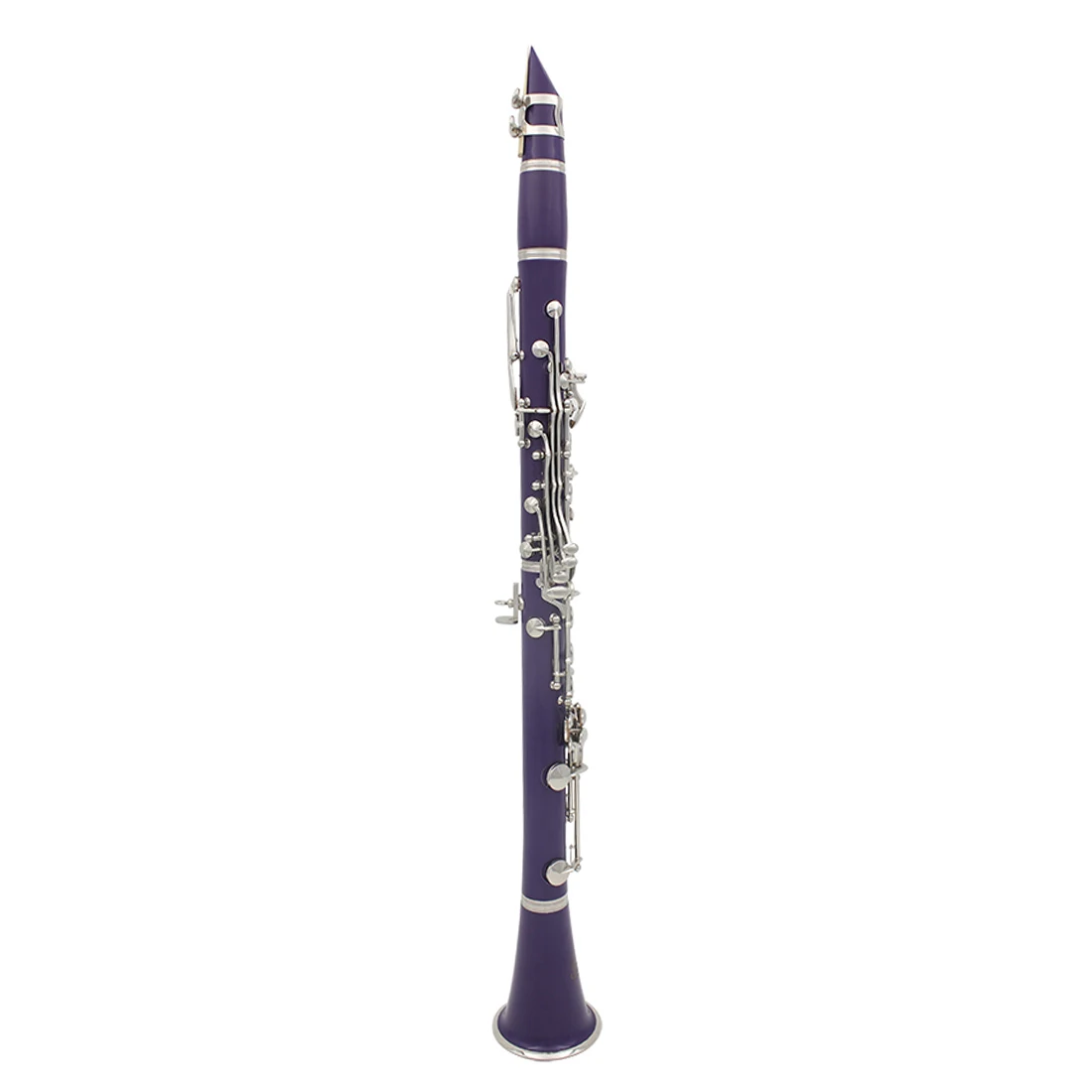 SLADE Purple Clarinet 17 Keys Bb B Flat Tone Professional Woodwind Instrument Bakelite Clarinet With Box Musical Instrument Part